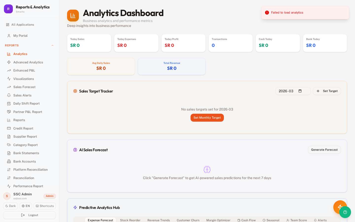 Analytics