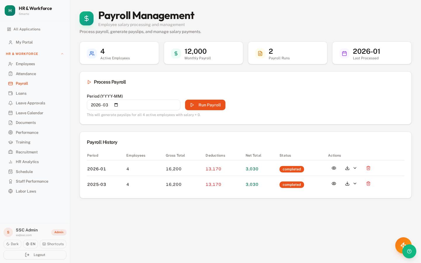 Payroll